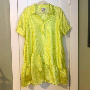Baum Und Pferdgarten yellow mini dress